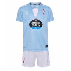 Baby Fußballbekleidung Celta Vigo Heimtrikot 2024-25 Kurzarm (+ kurze hosen)